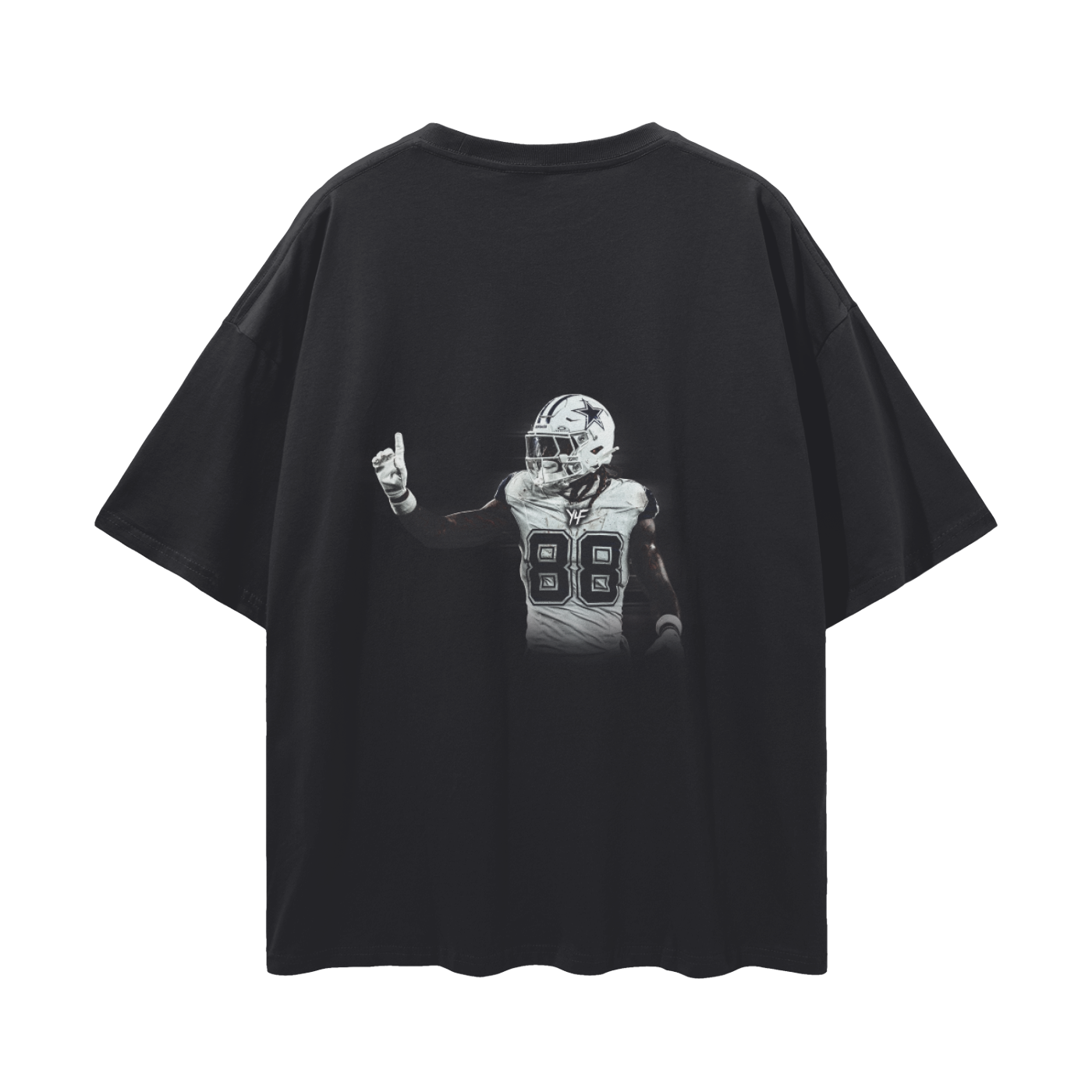 CeeDee Lamb x Cowboys PREMIUM Oversized Tee in Black
