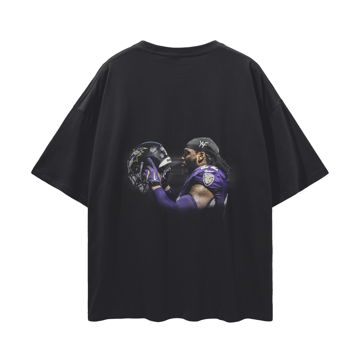 Derrick Henry PREMIUM Oversized Tee in Black