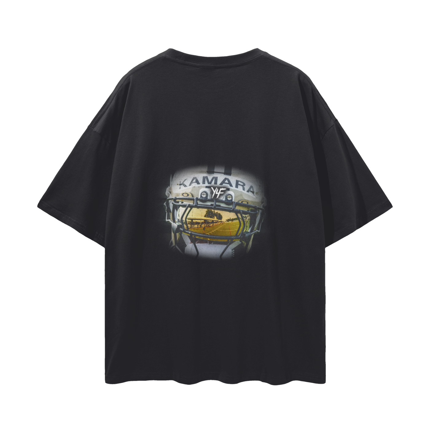 Alvin Kamara PREMIUM Oversized Tee in Black