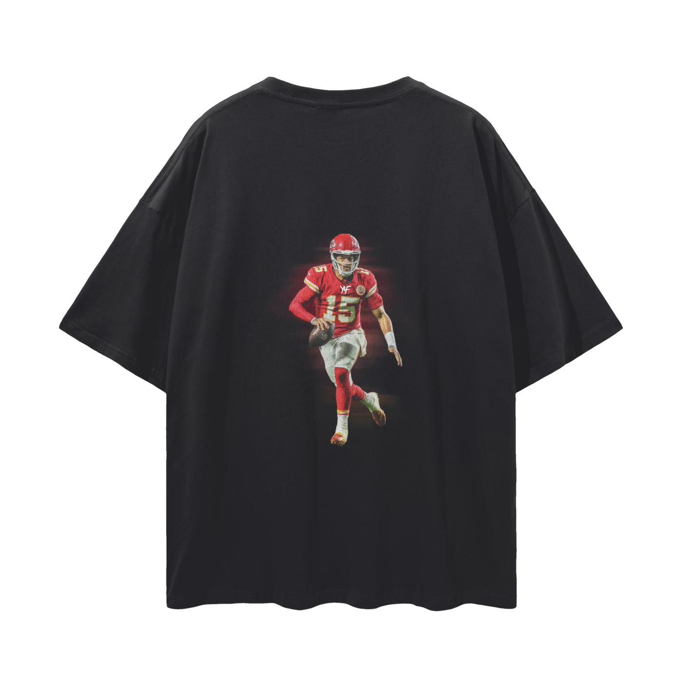 Patrick Mahomes PREMIUM Oversized Tee in Black