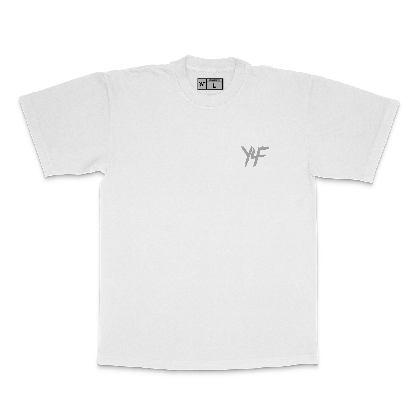 Young 4Ever PREMIUM Tee in White (TTS)