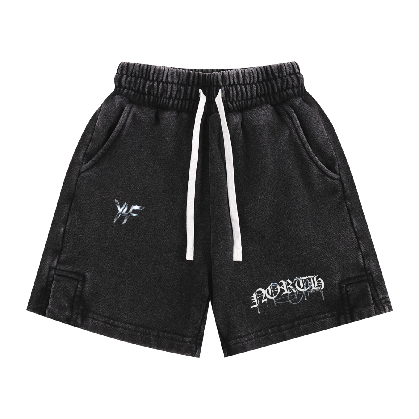 Washed Kids North Shorts