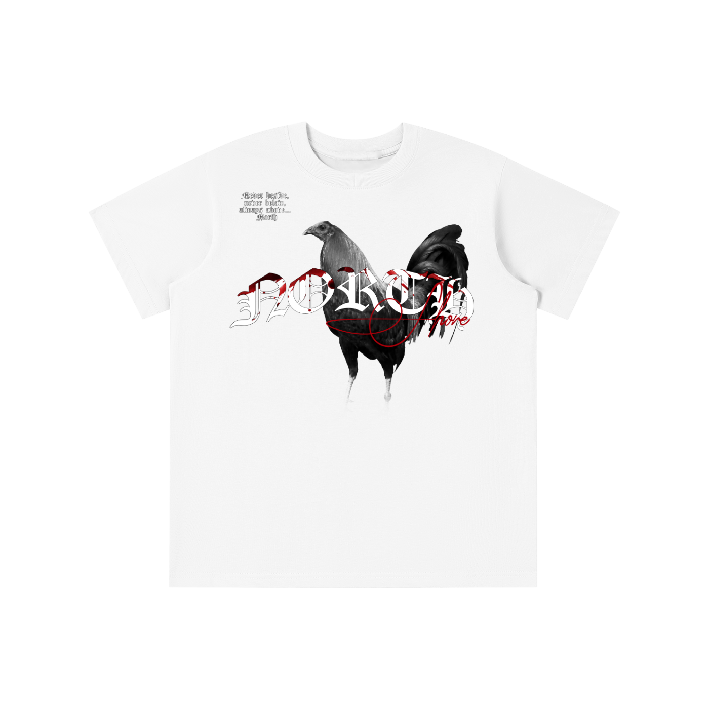 Roosta White Kids Tee