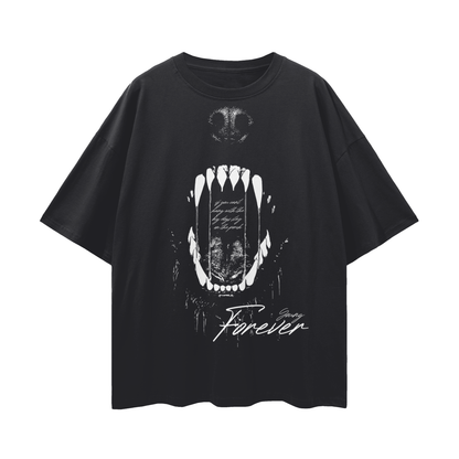 Alpha Pack PREMIUM Oversized Tee in Black