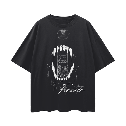 Alpha Pack PREMIUM Oversized Tee in Black