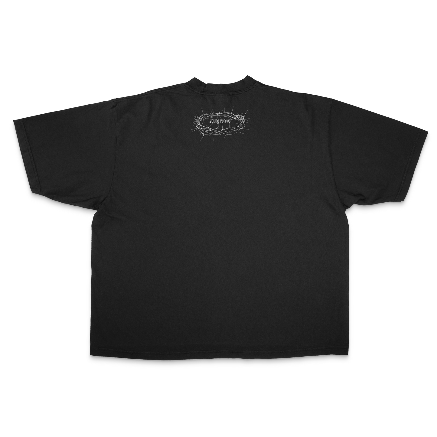 He Has Risen PREMIUM Oversized Tee in Black