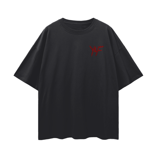 Born 2 Battle PREMIUM Oversized Tee in Black