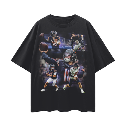 Caleb Williams PREMIUM Oversized Tee in Black