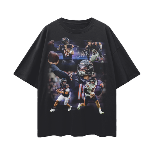 Caleb Williams PREMIUM Oversized Tee in Black