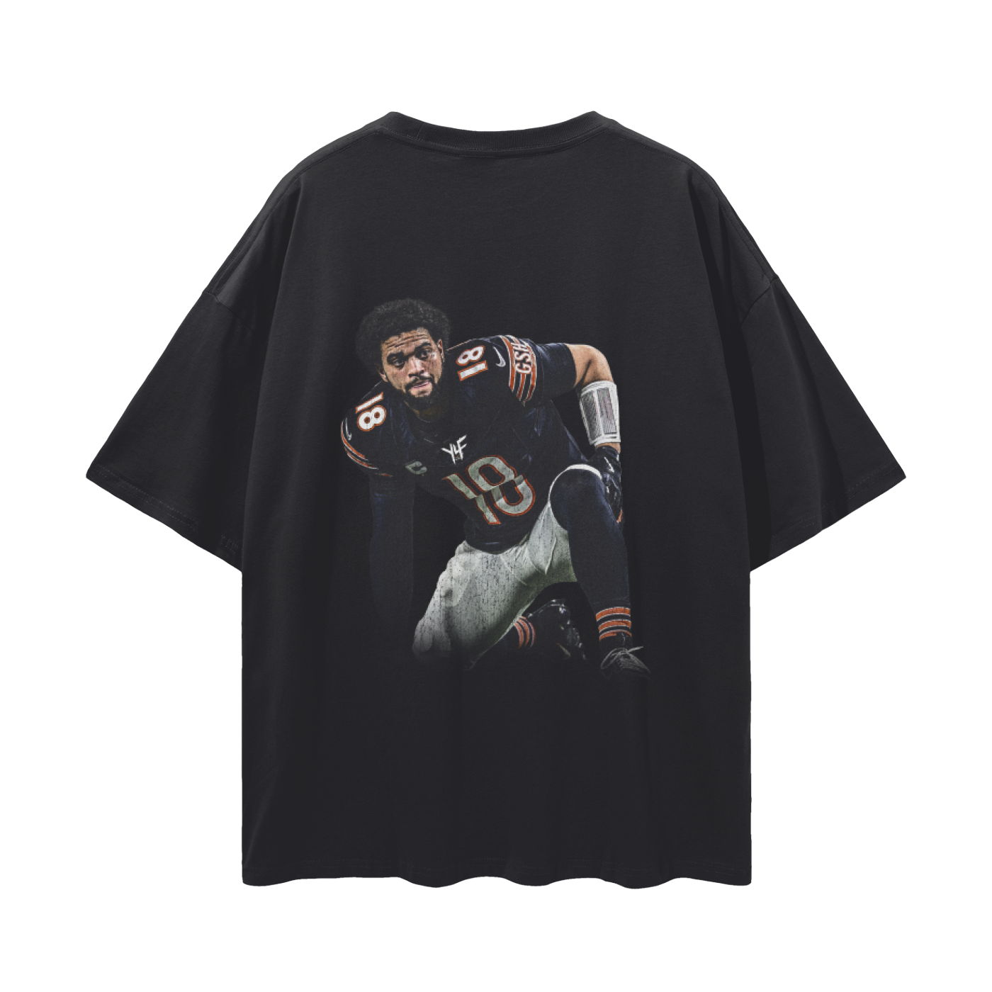 Caleb Williams PREMIUM Oversized Tee in Black