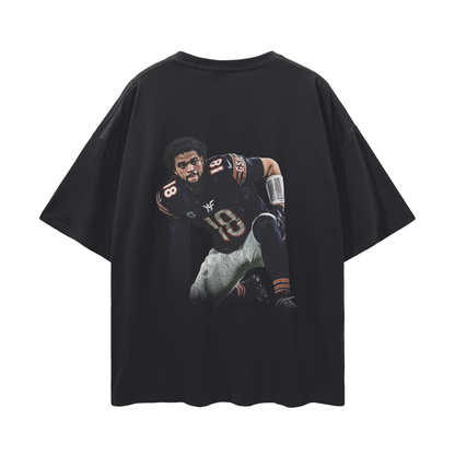 Caleb Williams PREMIUM Oversized Tee in Black