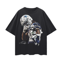 CeeDee Lamb x Cowboys PREMIUM Oversized Tee in Black