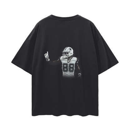 CeeDee Lamb x Cowboys PREMIUM Oversized Tee in Black
