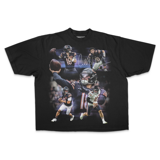 Caleb Williams PREMIUM Oversized Tee in Black