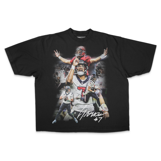 C.J. Stroud PREMIUM Oversized Tee in Black