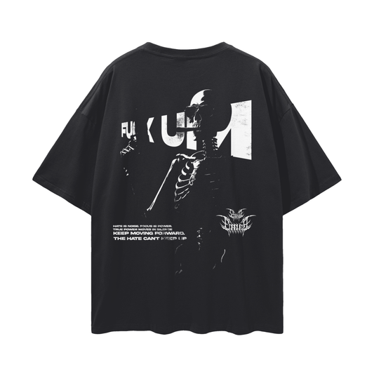 F*ck Um PREMIUM Oversized Tee In Black