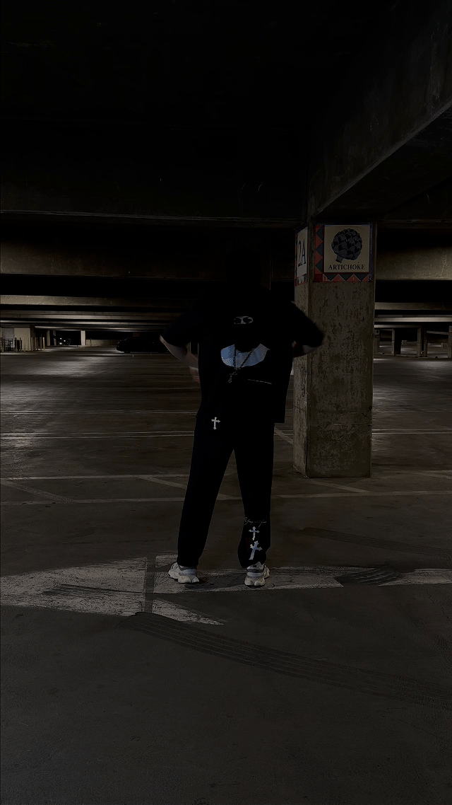 Hate The Sin REMIUM Oversized Tee in Black