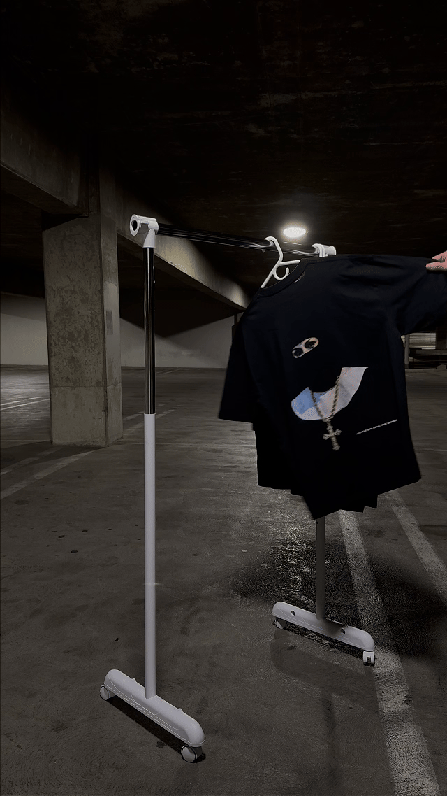 Hate The Sin REMIUM Oversized Tee in Black