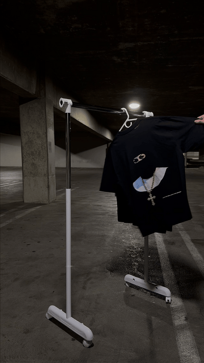 Hate The Sin REMIUM Oversized Tee in Black