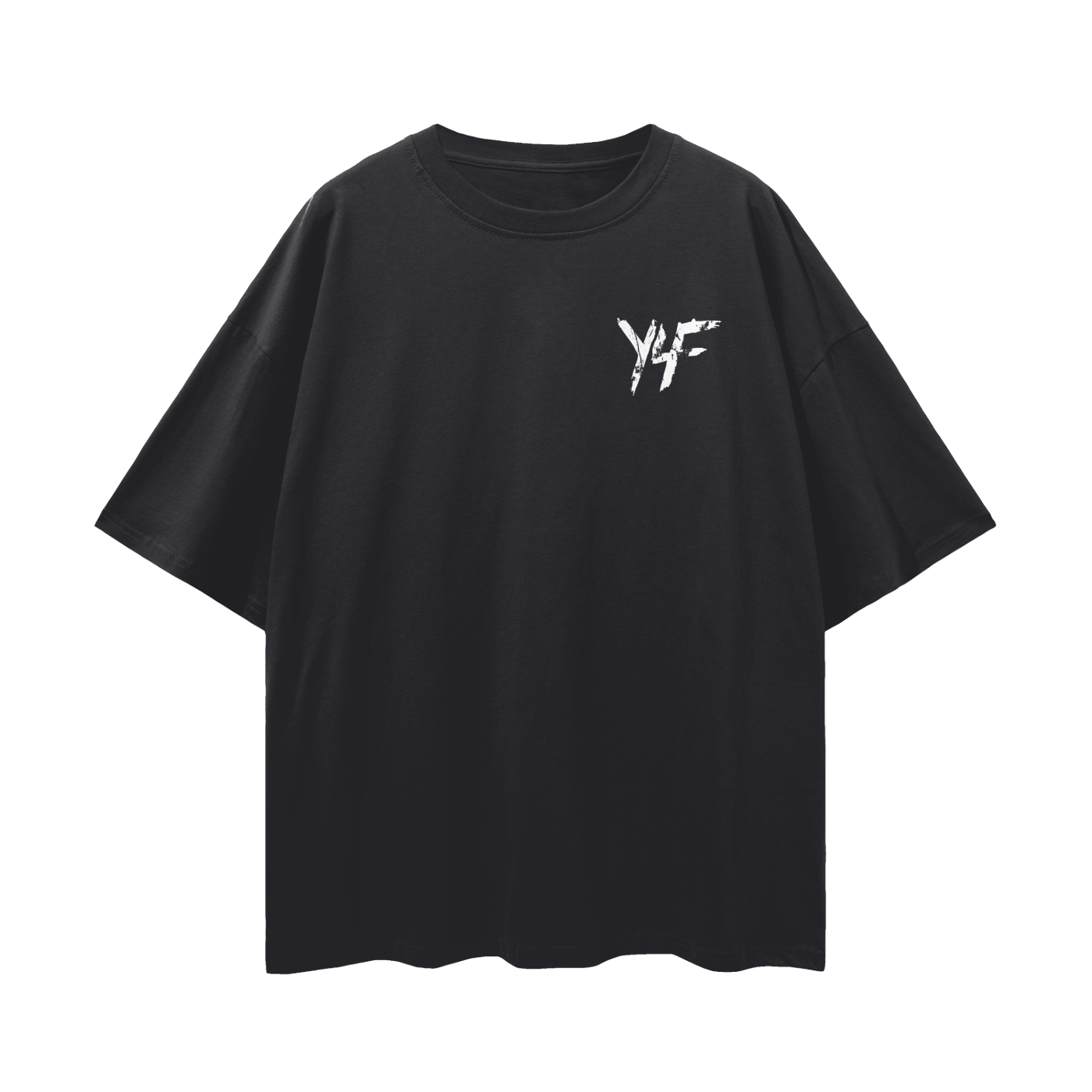 Hamau “Be Silent” PREMIUM Oversized Tee in Black