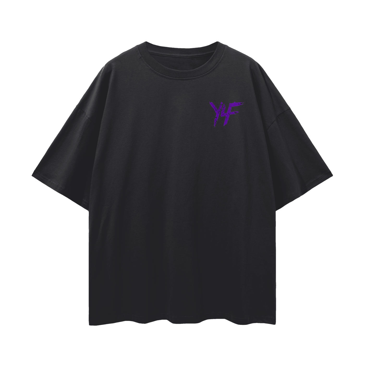 Highest In The Room PREMIUM Oversized Tee in Black