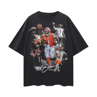 Ja’Marr Chase PREMIUM Oversized Tee in Black