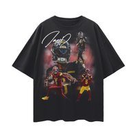 Jayden Daniels PREMIUM Oversized Tee in Black