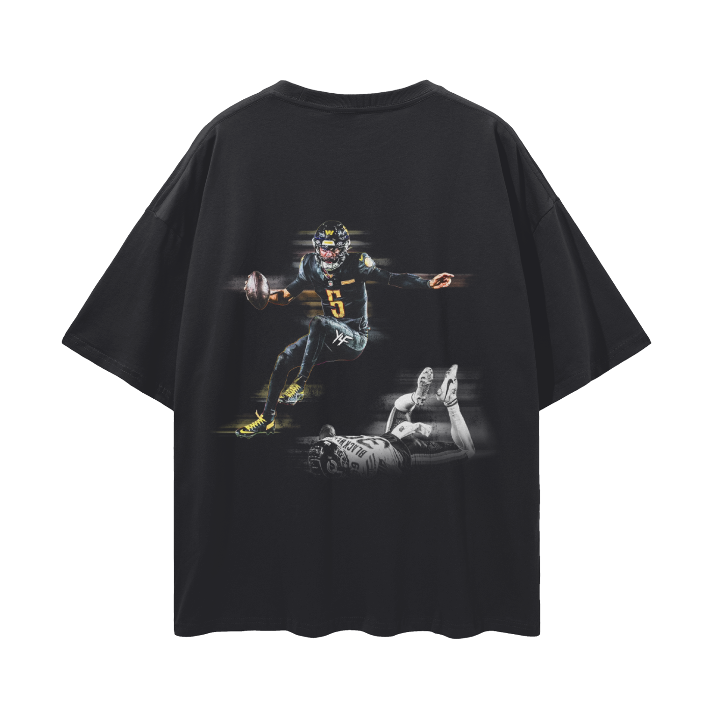 Jayden Daniels PREMIUM Oversized Tee in Black