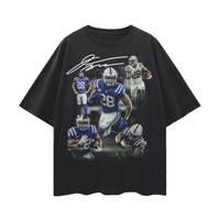 Jonathan Taylor PREMIUM Oversized Tee in Black