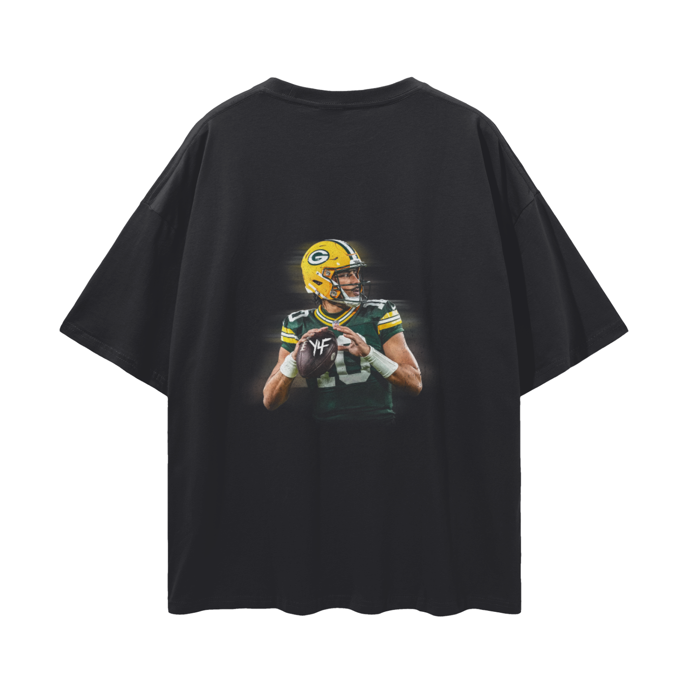 Jordan Love PREMIUM Oversized Tee in Black