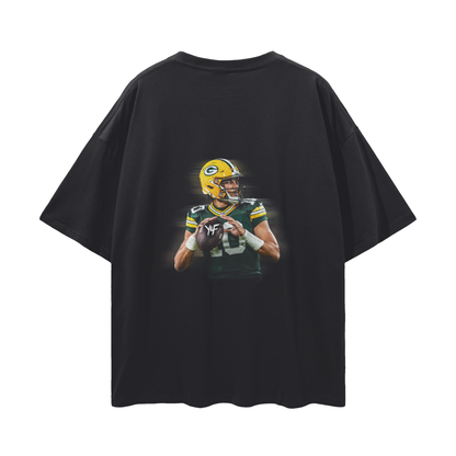 Jordan Love PREMIUM Oversized Tee in Black