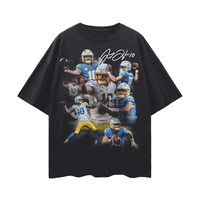 Justin Herbert PREMIUM Oversized Tee in Black