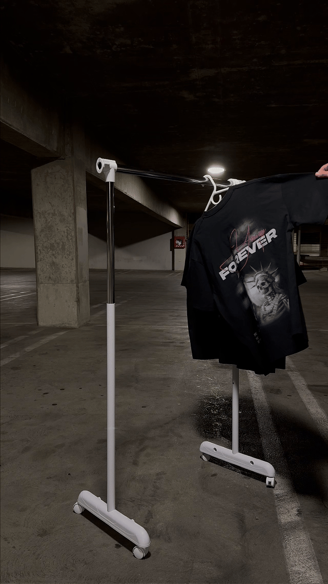 Hustle Sold Separately PREMIUM Oversized Tee in Black