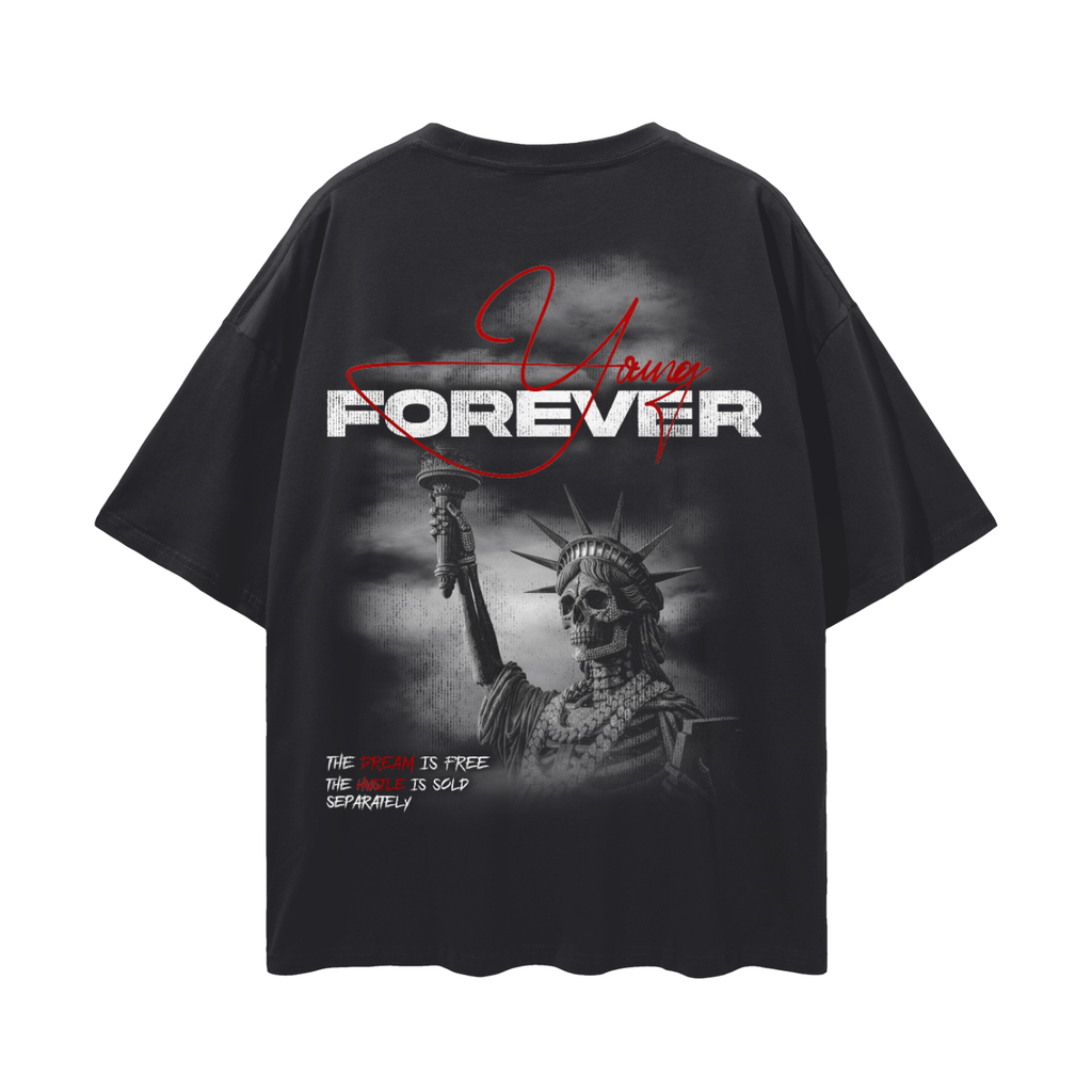 Hustle Sold Separately PREMIUM Oversized Tee in Black