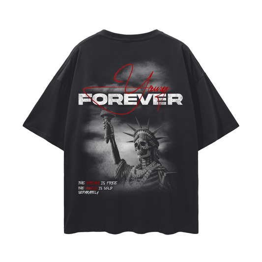 Hustle Sold Separately PREMIUM Oversized Tee in Black