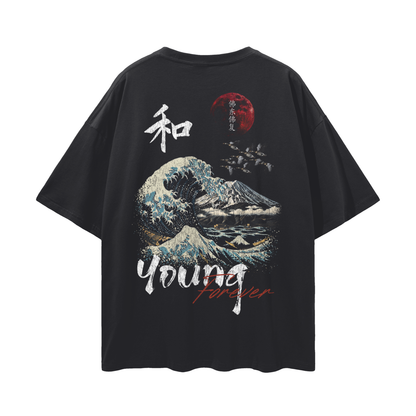 Fuji’s Curse PREMIUM Oversized Tee in Black