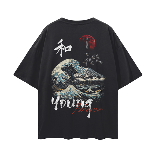 Fuji’s Curse PREMIUM Oversized Tee in Black