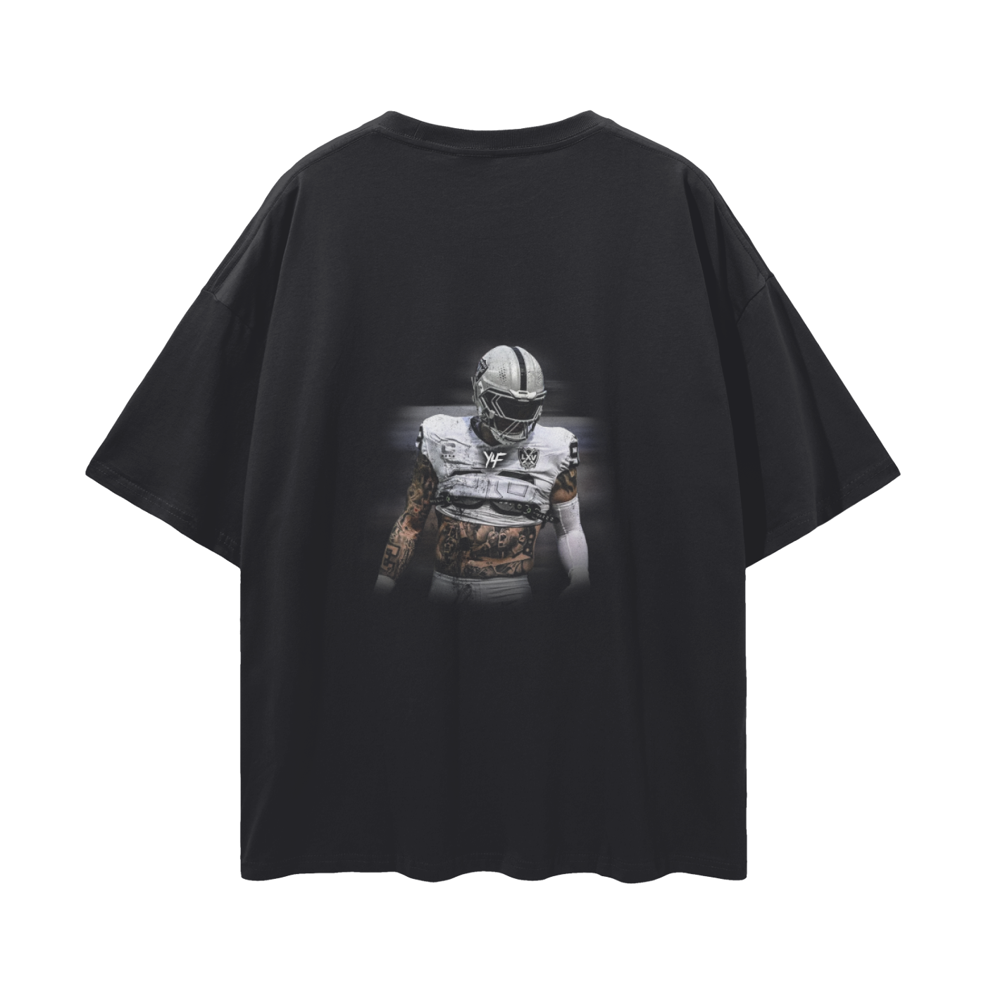 Maxx Crosby PREMIUM Oversized Tee in Black