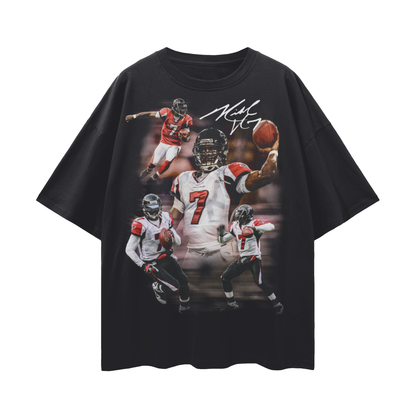 Michael Vick PREMIUM Oversized Tee in Black