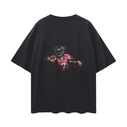 Michael Vick PREMIUM Oversized Tee in Black