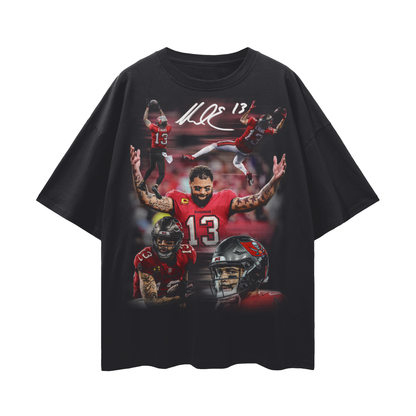 Mike Evans PREMIUM Oversized Tee in Black