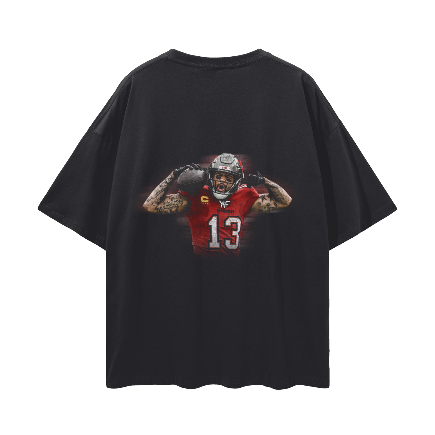 Mike Evans PREMIUM Oversized Tee in Black