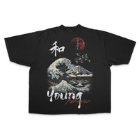 Fuji’s Curse PREMIUM Oversized Tee in Black