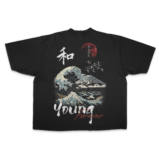 Fuji’s Curse PREMIUM Oversized Tee in Black