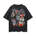 Myles Garrett PREMIUM Oversized Tee in Black