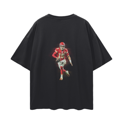 Patrick Mahomes PREMIUM Oversized Tee in Black