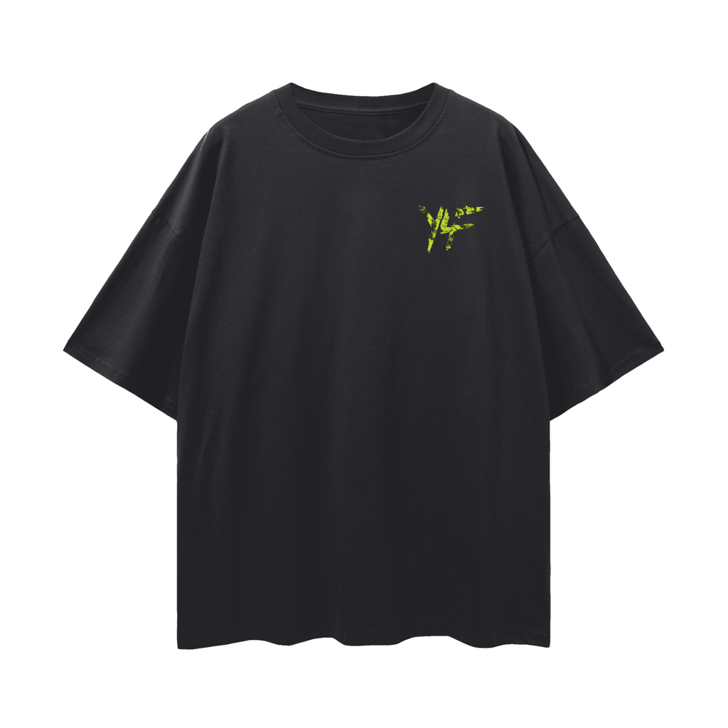 Pray Not Prey PREMIUM Oversized Tee in Black
