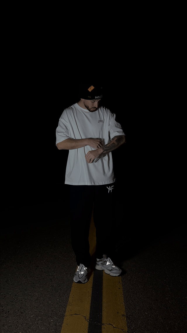 Saints and Sinners PREMIUM Oversized Tee in White