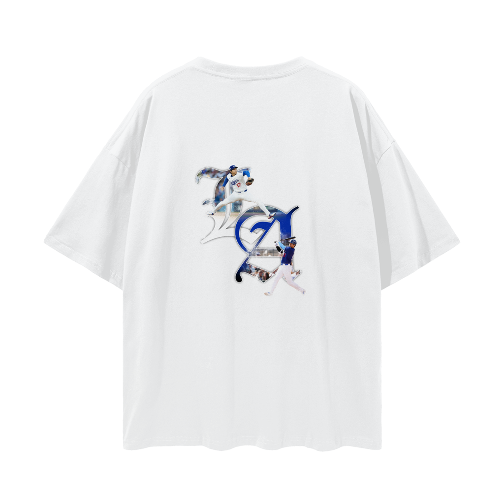 Sho-Time PREMIUM Oversized Tee in White