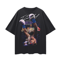 Pound 4 Pound Crawford PREMIUM Oversized Tee in Black